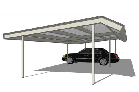 Single source for design, manufacturing and installation of car ports, metal canopies, and other carport structures.